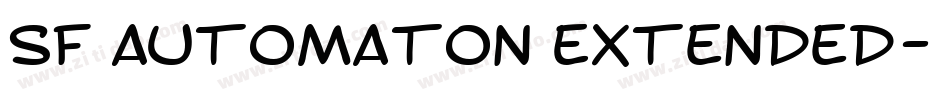 SF Automaton Extended字体转换